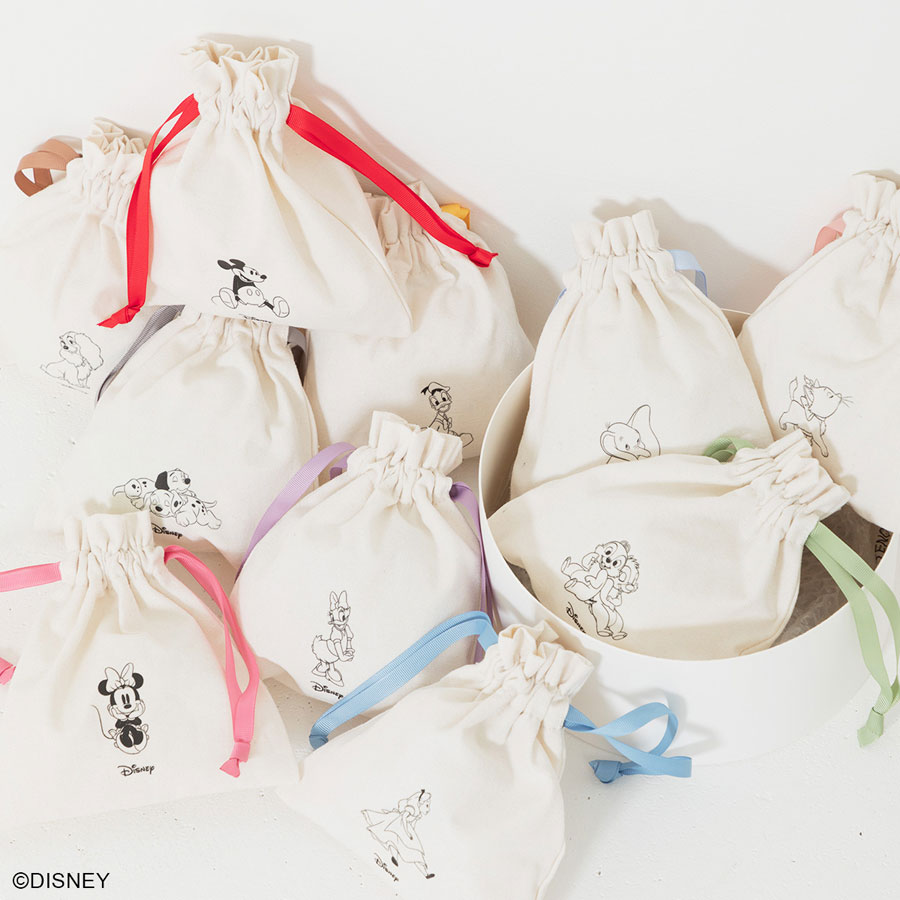 Disney】キャンバス巾着ポーチ | ACCOMMODE（アコモデ)のプレゼント